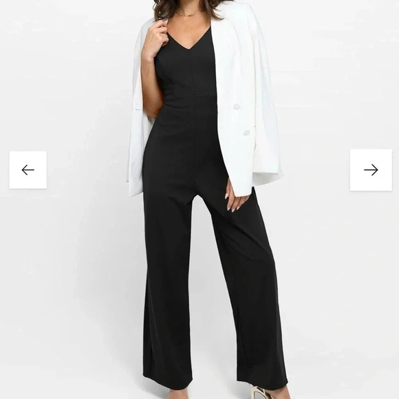 NWT POPILUSH Shapewear Jumpsuits Wide-Leg - XL - Picture 1 of 8
